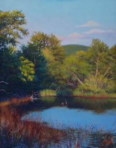 L-1-Marsh View, late Summer-27x33