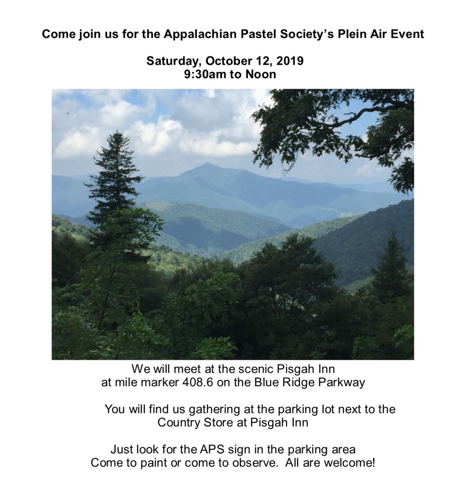 Pisgah Inn Plein Air Flyer